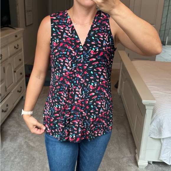 Women’s Dana Buchman Sleeveless Multi-Colored Top - Picture 2 of 6